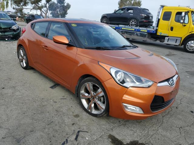 HYUNDAI VELOSTER 2013 with VIN KMHTC6AD7DU106092 - Photo from auction