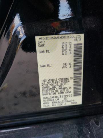 Photo 10 from auction – 2014 NISSAN ALTIMA 2.5 with VIN 1N4AL3AP4EC320992
