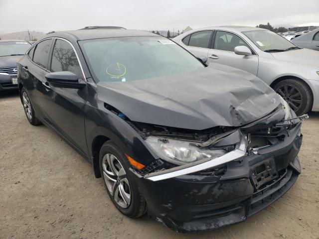 HONDA CIVIC LX 2016 with VIN 2HGFC2F58GH509213 - Photo from auction