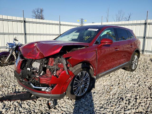 Photo 2 from auction – 2016 LINCOLN MKX RESERV with VIN 2LMTJ8LR2GBL84245