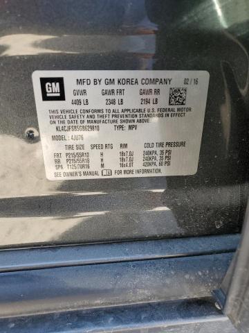 Photo 10 from auction – 2016 BUICK ENCORE CON with VIN KL4CJFSB5GB629810