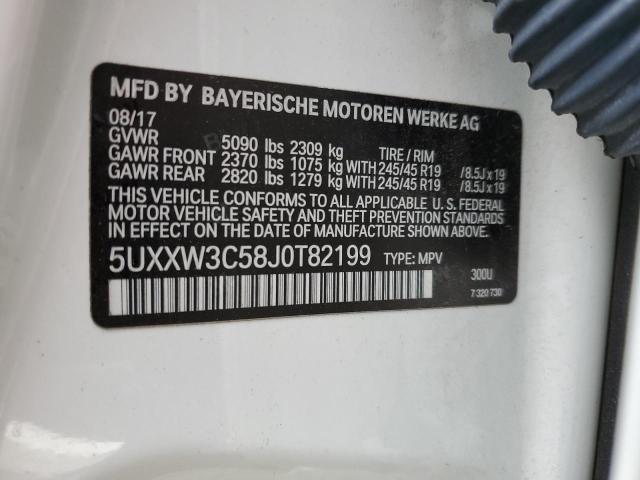 Photo 10 from auction – 2018 BMW X4 XDRIVE2 with VIN 5UXXW3C58J0T82199