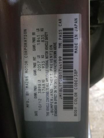 Photo 10 from auction – 2013 MAZDA 3 I with VIN JM1BL1TGXD1744199