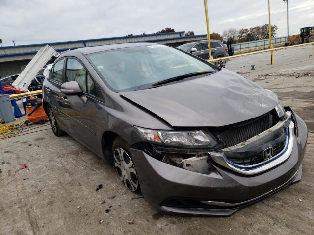 HONDA CIVIC HYBR 2013 with VIN 19XFB4F23DE001404 - Photo from auction
