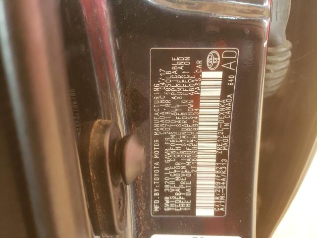 Photo 10 from auction – 2017 TOYOTA COROLLA L with VIN 2T1BURHE7HC897434