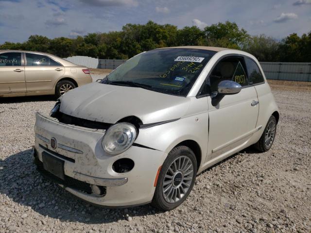 Photo 2 from auction – 2012 FIAT 500 LOUNGE with VIN 3C3CFFER4CT344240