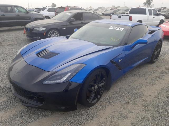 Photo 2 from auction – 2016 CHEVROLET CORVETTE S with VIN 1G1YM2D73G5113022