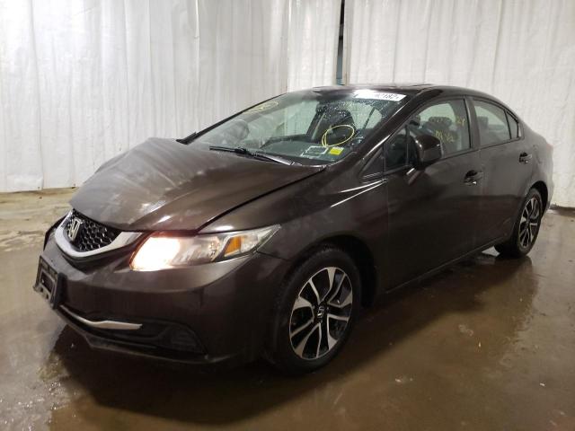 Photo 2 from auction – 2013 HONDA CIVIC EX with VIN 19XFB2F81DE202498