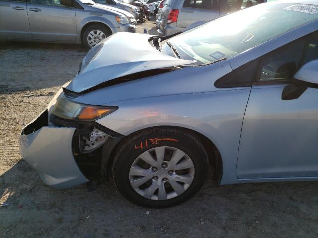 Photo 9 from auction – 2012 HONDA CIVIC LX with VIN 2HGFB2F59CH535140
