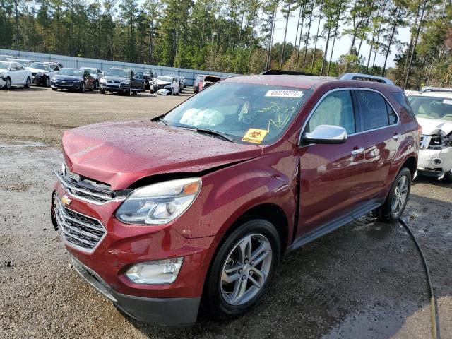 Photo 2 from auction – 2016 CHEVROLET EQUINOX LT with VIN 2GNALDEK8G6337182