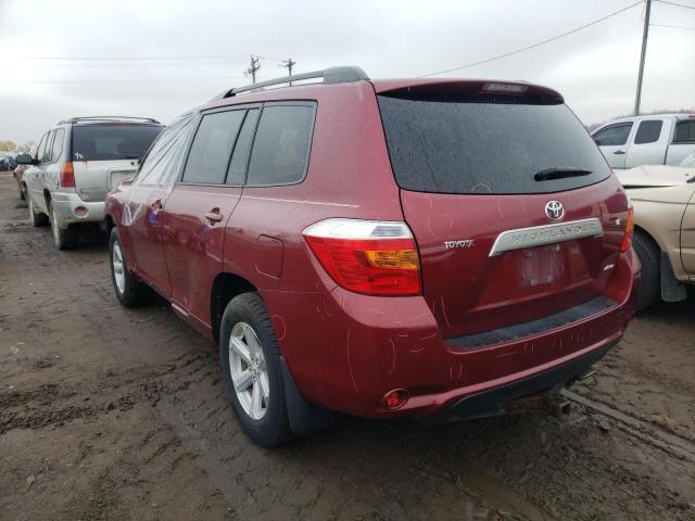 Photo 3 from auction – 2008 TOYOTA HIGHLANDER with VIN JTEES41A482040186