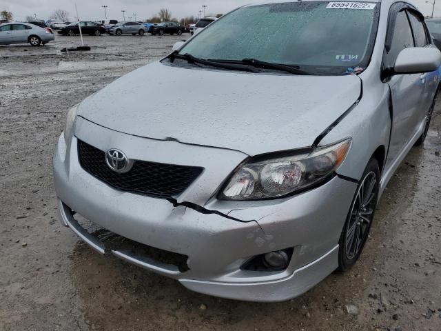 Photo 9 from auction – 2009 TOYOTA COROLLA BA with VIN 2T1BU40E79C091495