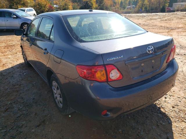 Photo 3 from auction – 2009 TOYOTA COROLLA BA with VIN JTDBL40EX9J036045
