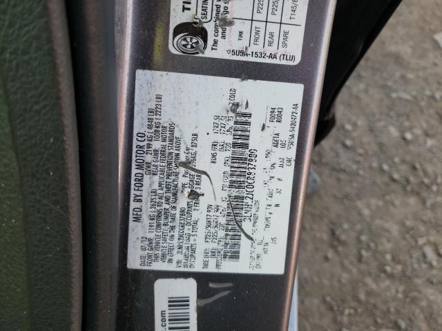Photo 10 from auction – 2012 LINCOLN MKZ with VIN 3LNHL2JC0CR837880