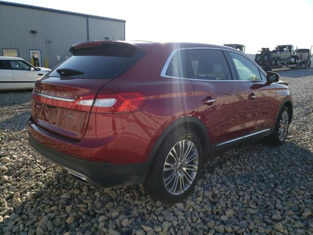 Photo 4 from auction – 2016 LINCOLN MKX RESERV with VIN 2LMTJ8LR2GBL84245