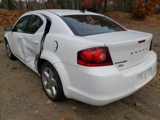 Photo 3 from auction – 2012 DODGE AVENGER SE with VIN 1C3CDZAB9CN252329