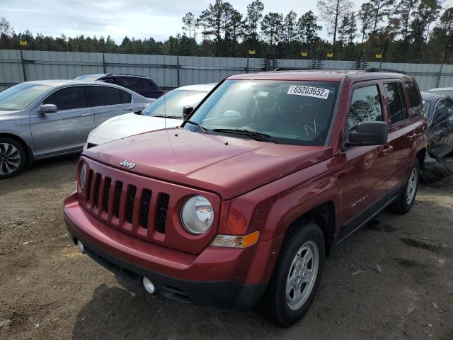Photo 2 from auction – 2016 JEEP PATRIOT SP with VIN 1C4NJPBB3GD649837