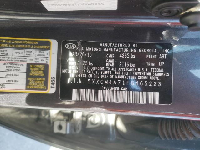 Photo 10 from auction – 2015 KIA OPTIMA LX with VIN 5XXGM4A71FG465223