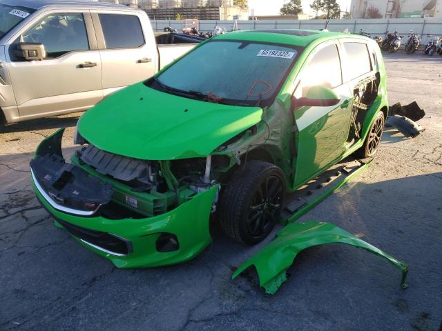 Photo 2 from auction – 2017 CHEVROLET SONIC LT with VIN 1G1JD6SB7H4152221
