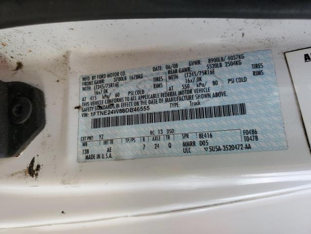 Photo 10 from auction – 2008 FORD E-SERIES C with VIN 1FTNE24W88DB46555