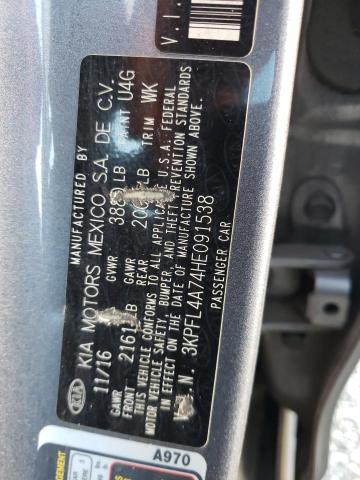 Photo 10 from auction – 2017 KIA FORTE LX with VIN 3KPFL4A74HE091538