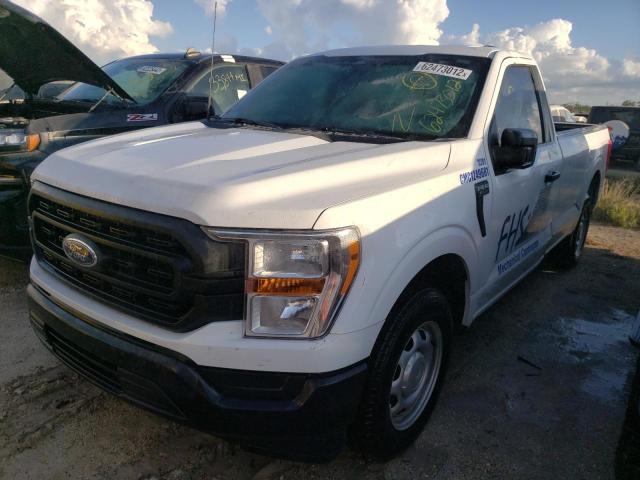 Photo 2 from auction – 2022 FORD F150 with VIN 1FTMF1CB8NKE24895