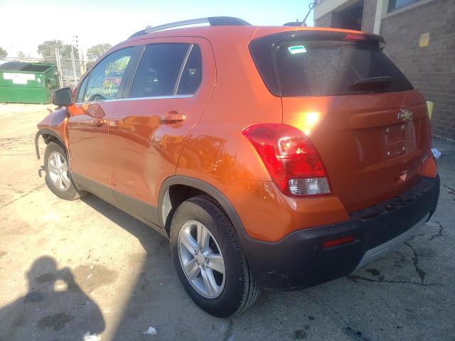 Photo 3 from auction – 2016 CHEVROLET TRAX 1LT with VIN KL7CJLSB7GB569787