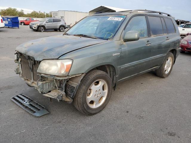 Photo 2 from auction – 2004 TOYOTA HIGHLANDER with VIN JTEEP21AX40025879