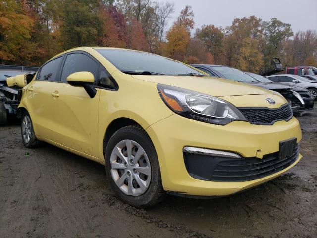 KIA RIO LX 2016 with VIN KNADM4A36G6554511 - Photo from auction
