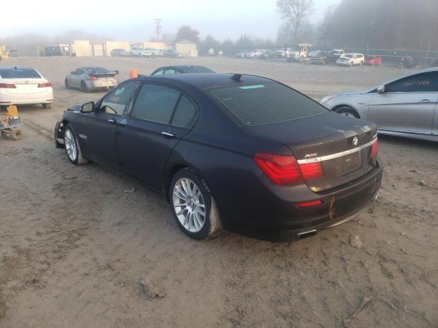 Photo 3 from auction – 2014 BMW 750 LXI with VIN WBAYF8C56ED652772