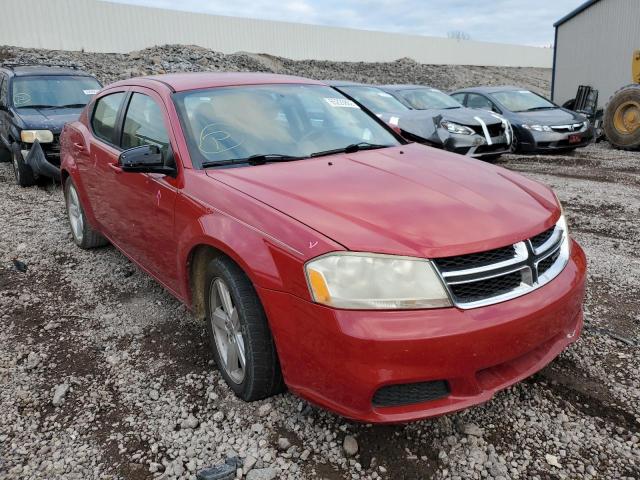 DODGE AVENGER SX 2012 with VIN 1C3CDZCB6CN147941 - Photo from auction
