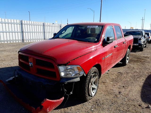 Photo 2 from auction – 2012 DODGE RAM 1500 S with VIN 1C6RD7KT9CS345118