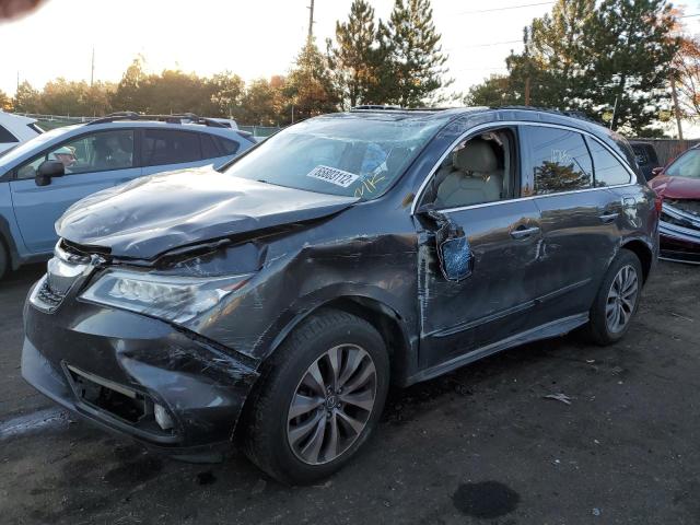 Photo 9 from auction – 2014 ACURA MDX TECHNO with VIN 5FRYD3H49EB016947