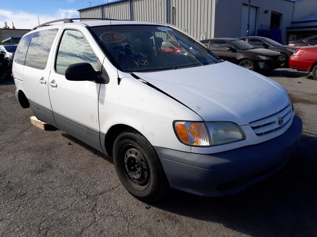 TOYOTA SIENNA CE 2002 with VIN 4T3ZF19C42U496329 - Photo from auction
