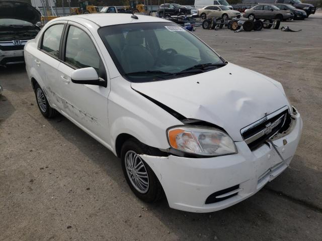 CHEVROLET AVEO LS 2010 with VIN KL1TD5DE5AB109636 - Photo from auction