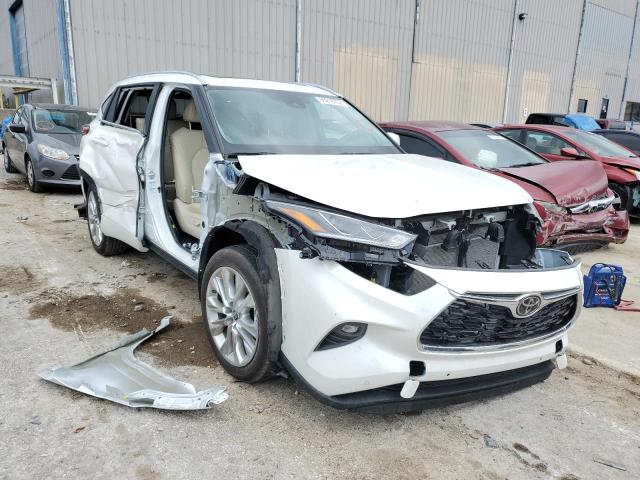 TOYOTA HIGHLANDER 2021 with VIN 5TDDZRBH5MS540087 - Photo from auction