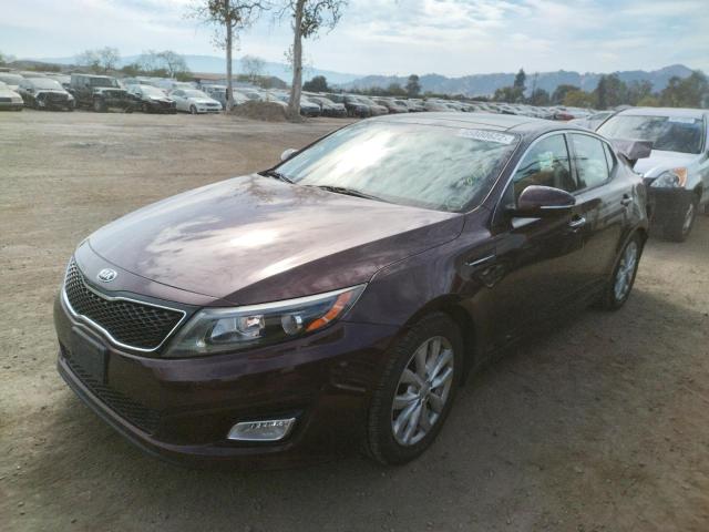 Photo 2 from auction – 2014 KIA OPTIMA EX with VIN 5XXGN4A7XEG301612