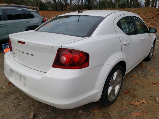 Photo 4 from auction – 2012 DODGE AVENGER SE with VIN 1C3CDZAB9CN252329
