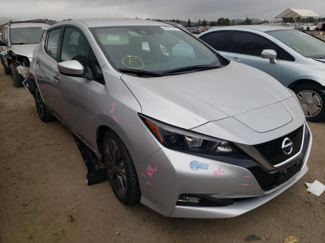NISSAN LEAF SV 2021 with VIN 1N4AZ1CV1MC551460 - Photo from auction