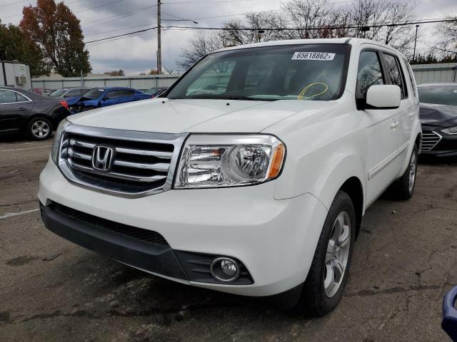 Photo 2 from auction – 2013 HONDA PILOT EXL with VIN 5FNYF4H55DB072179
