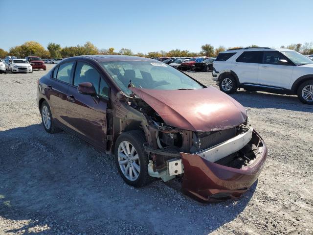 HONDA CIVIC EXL 2012 with VIN 19XFB2F91CE040766 - Photo from auction