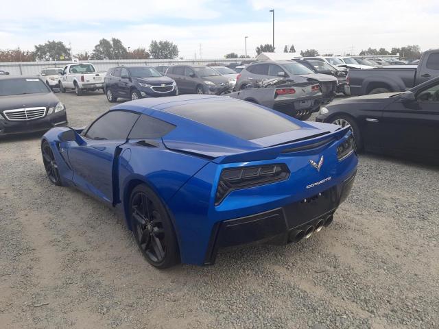 Photo 3 from auction – 2016 CHEVROLET CORVETTE S with VIN 1G1YM2D73G5113022