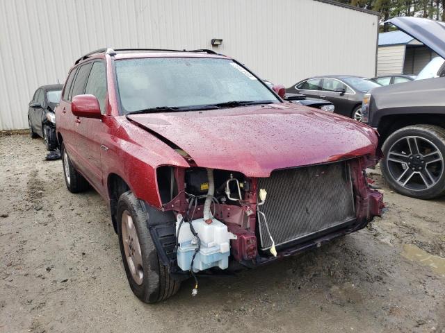 TOYOTA HIGHLANDER 2005 with VIN JTEEP21AX50086876 - Photo from auction