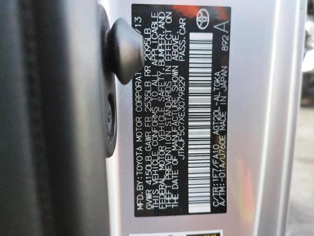Photo 10 from auction – 2014 TOYOTA SCION TC with VIN JTKJF5C7XE3079829