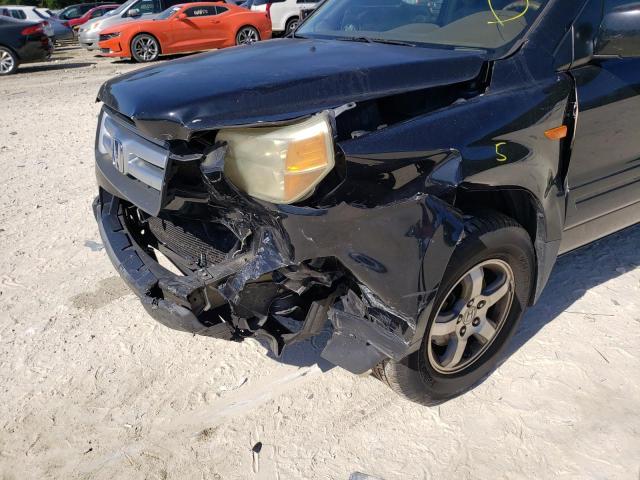 Photo 9 from auction – 2006 HONDA PILOT EX with VIN 5FNYF187X6B004012