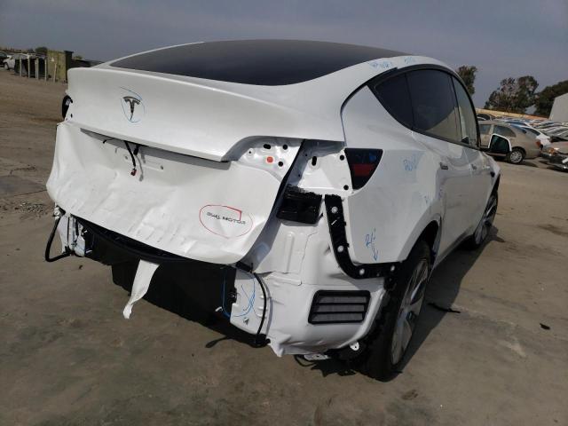 Photo 9 from auction – 2022 TESLA MODEL Y with VIN 7SAYGDEE8NF557809