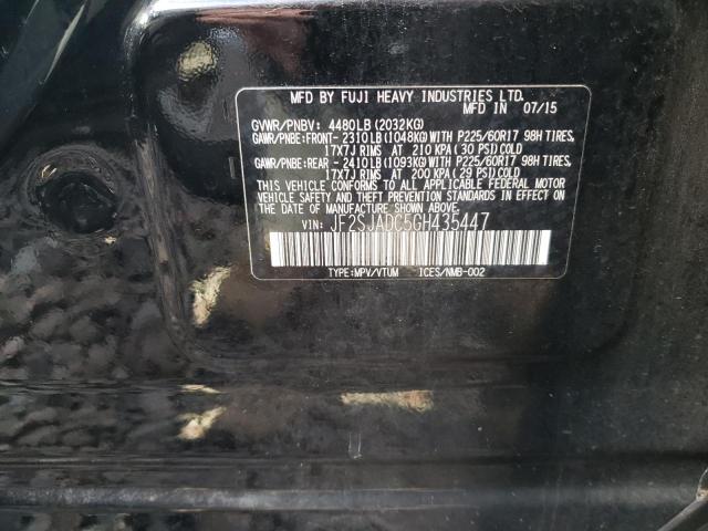 Photo 10 from auction – 2016 SUBARU FORESTER 2 with VIN JF2SJADC5GH435447