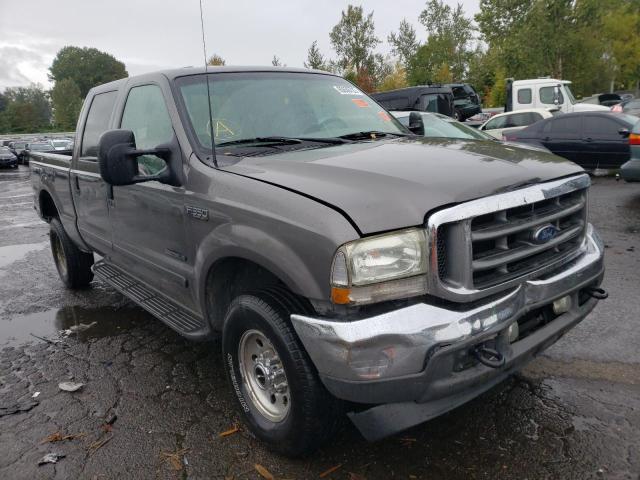 FORD F350 SRW S 2002 with VIN 1FTSW31F12EB03221 - Photo from auction