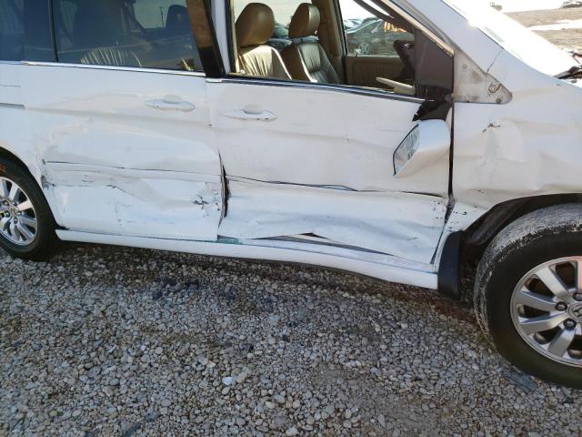 Photo 9 from auction – 2010 HONDA ODYSSEY EX with VIN 5FNRL3H65AB002032