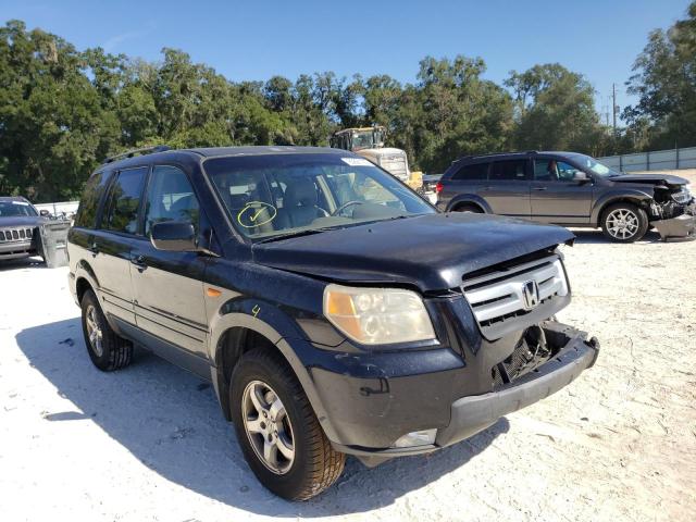 HONDA PILOT EX 2006 with VIN 5FNYF187X6B004012 - Photo from auction